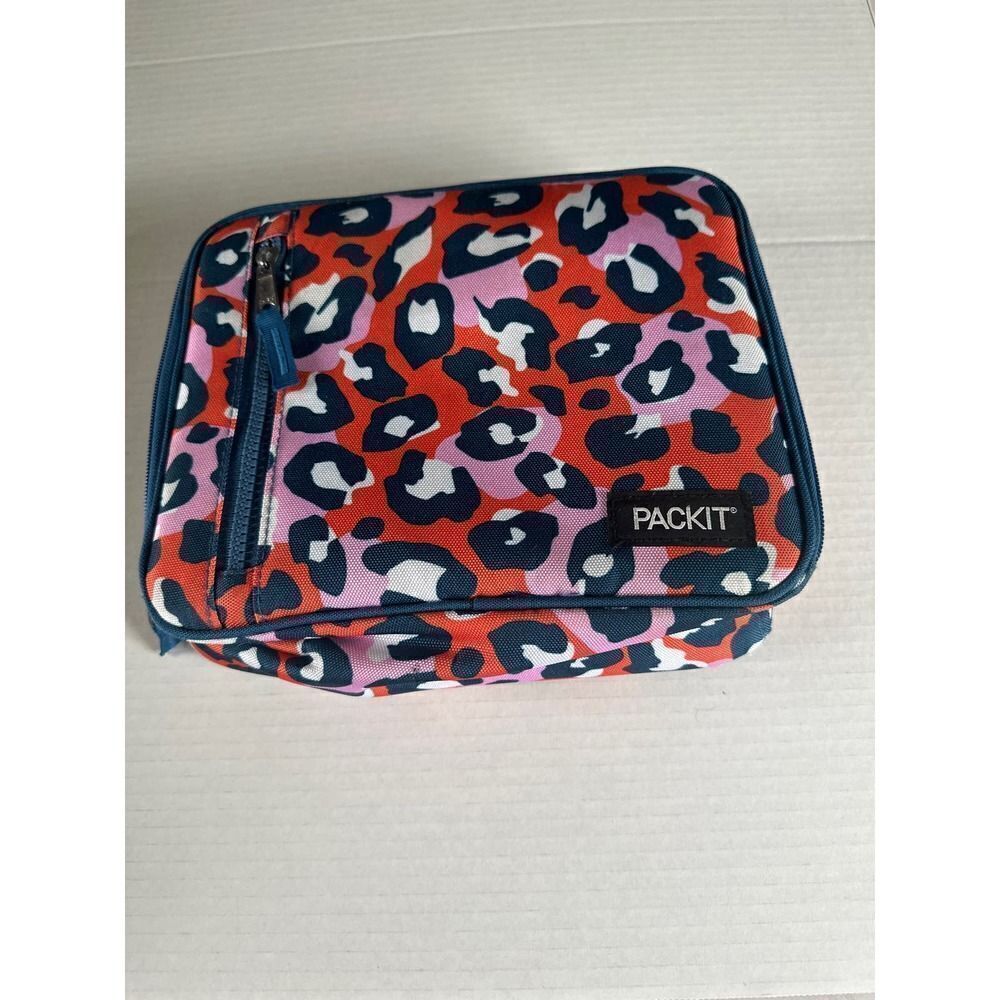 Pack it freezer lunch bag leopard print